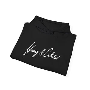 Signature White Logo Hoodie