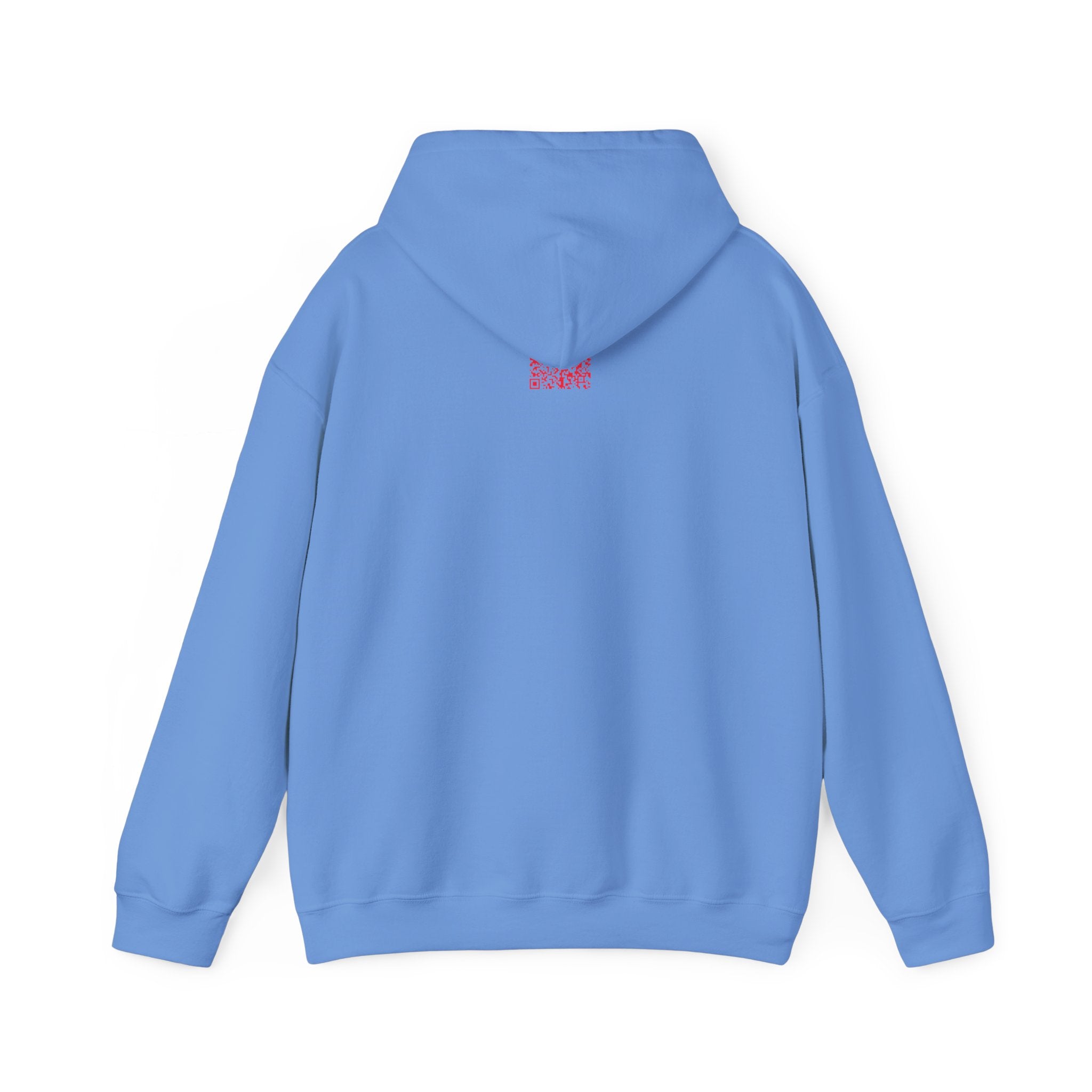 Neon Red Signature Logo Hoodie