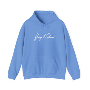 Signature White Logo Hoodie