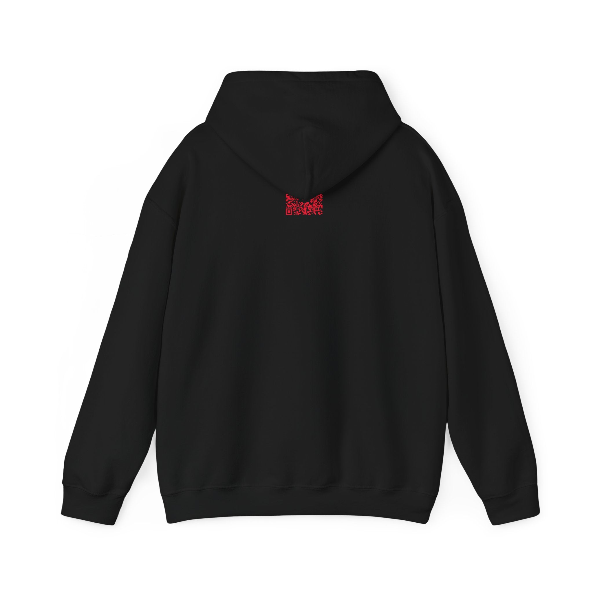 Neon Red Signature Logo Hoodie