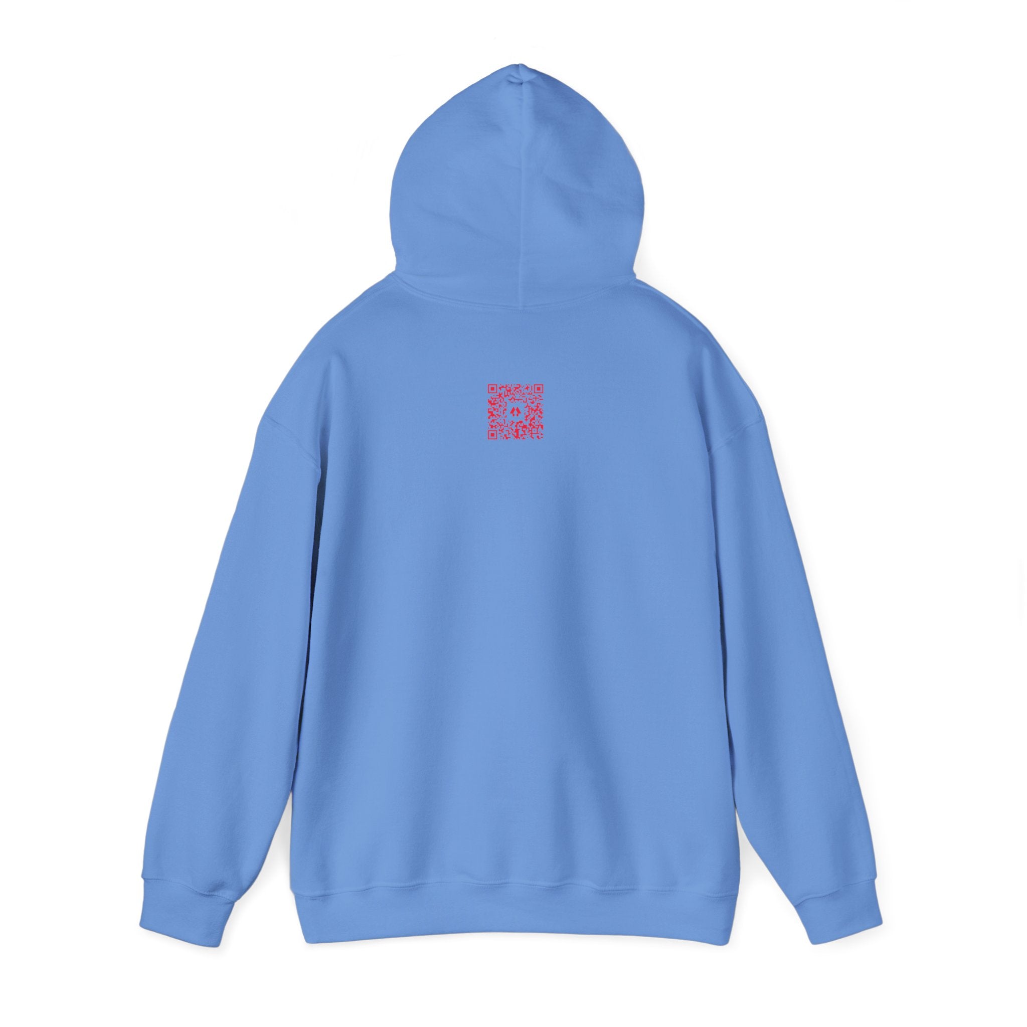 Neon Red Signature Logo Hoodie