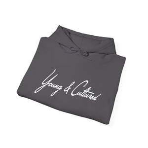 Signature White Logo Hoodie