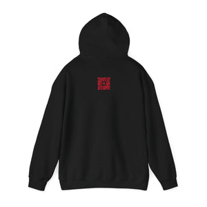 Neon Red Signature Logo Hoodie