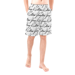 Men's All Over Signature Shorts