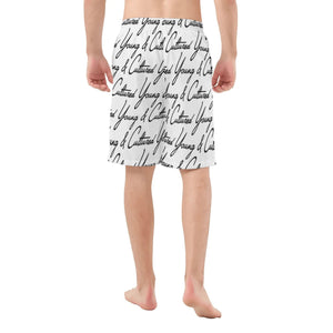 Men's All Over Signature Shorts