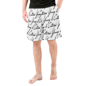 Men's All Over Signature Shorts